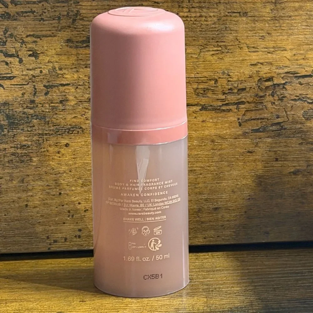 Rare Beauty Bundle: Courage Lip + Mini Hope Blush +Find Comfort Mist +Sample-NEW